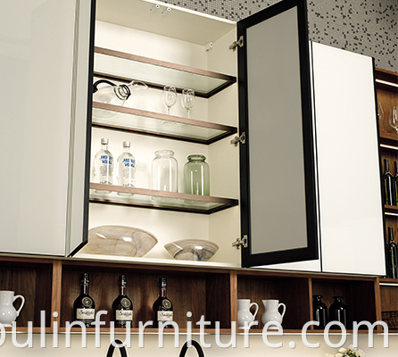 Modern minimalist style high quality home kitchen cabinet